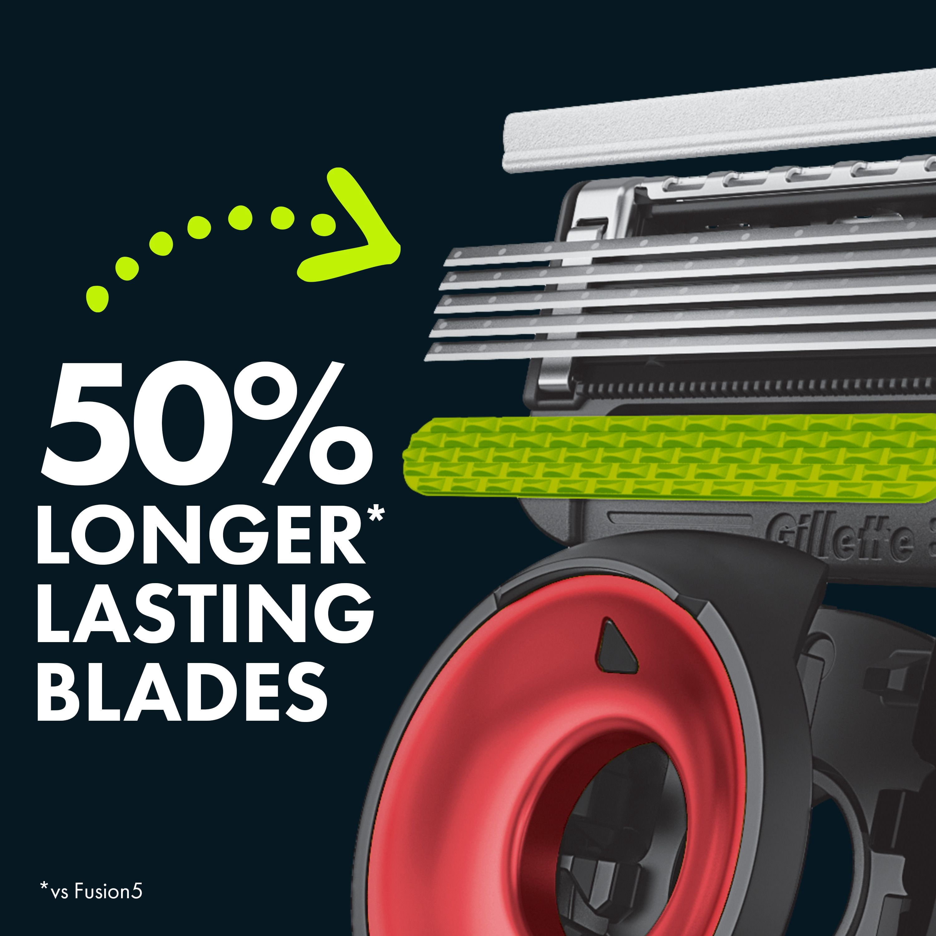 Rasoir pour hommes Gillette Labs sous licence officielle des Raptors, 1 manche, 1 cartouche de rechangeel à raser