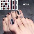 thumbnail image 1 of PVCS Foot Stickers Foot Nail Stickers Waterproof For Female DIY Nail Decoration Art, 1 of 2