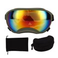 thumbnail image 2 of Pet Goggles, Adjustable Strap Breathable Windproof Pet Glasses Strong Buckle Structure with Storage Bag for Outdoor Pink Frame Red Lens,Orange Frame Red Lens,OD Green Frame Red, 2 of 7