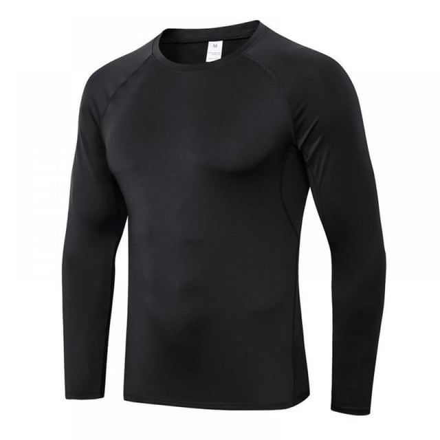 MesaSe Men‘s Breathable Sweat-wicking+ Quick Dry Long Sleeve Compression Shirts Athletic Workout Shirt Water Sports Rash Guard
