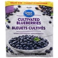 thumbnail image 1 of Great Value Frozen Cultivated Blueberries, IQF, Canada A, Value Size, 1.75 kg, 1 of 3