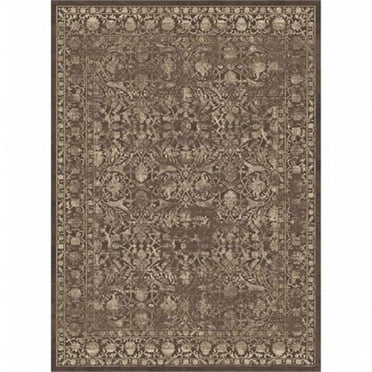 Radici USA 3564-0040-LIGHTBROWN Tapis Colosseo - Brun Pâle - 3 Pi 3 Po x 4 Pi 11 Po