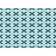 thumbnail image 1 of Ahgly Tapis Rectangulaire Lavable en Machine Vert Transitionnel, 5 Pieds x 8 Pieds, 1 of 7