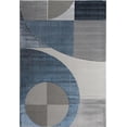 thumbnail image 2 of LaDole Rugs 9x12 ft Modern Premium Area Rug | Geometric Large Carpet For Bedroom, Living Room, Home Office, Indoor Floor Décor | Blue Grey, 2 of 5