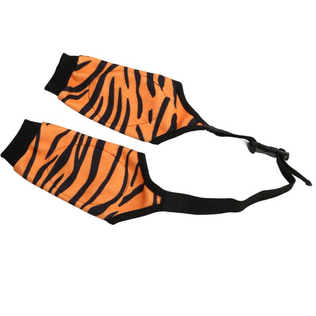 Soft And Breathable Tiger Style Dog Recovery Sleeves Elastic And Prevent Licking Front Leg Sleeve For Post Operation Ideal For Home Use
