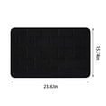 thumbnail image 3 of Dvkptbk Bathroom Rug Blanket Thick Striped Memory Foam Bath Rugs, Soft Absorbent Velvet Bathroom Mats, Non-Slip Bottom , Machine Washable Bathmat, Carpet Rug Room Decoratio for Washing, 3 of 7