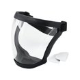 thumbnail image 1 of S SERENABLE Visage Intégral Antibuée pour Moudre, Construire, Couper Noir et Transparent, 1 of 9