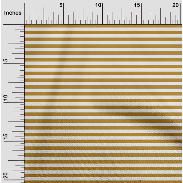 oneOone Polyester Lycra Fabric Awning Stripe Decor Fabric Printed BTY 56 Inch Wide