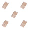 thumbnail image 2 of Baohd Extension Strap Bra Extender Buckle 3 Rows 3 Hooks Women Multicolor Lengthened Band Lingerie Replacement Intimates deep flesh 5Set, 2 of 6