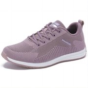 Women's Casual Sneakers Lightweight Wide Toe Breathable Mesh Running For Gym Athletic Shoes Pink 7 US