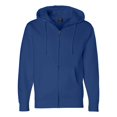 thumbnail image 1 of Independent Trading Co. Heavyweight Full-Zip Hooded Sweatshirt, 2XL, Royal, 1 of 1