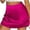 Hot Pink, variant on Elvqul Elastic Waisted Skirt for Women Pencil Mini Skirts Coffee Solid High Waisted Summer Womens Short Skirts
