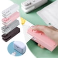 thumbnail image 4 of Mini Bag Sealer 2024 2 In 1 Bag Sealer And USB Charging Mini Sealer Heat Sealer Tool Portable Vacuum Food Sealer Bag Sealer Bag Fm3600 2-in-1 Vacuum Sealer System Vacuum Sealer for Food Large Kitchen, 4 of 4