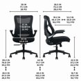 thumbnail image 2 of La-Z-Boy Mid-back Mesh Office Chair, Black, 2 of 5