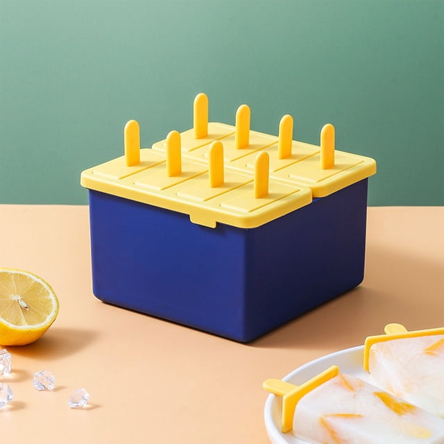 Meitianfacai Vertical 8 Pack Ice Cream Food Grade Stick Ice Homemade Ice Cream Popsicle Model