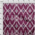 thumbnail image 2 of oneOone Viscose Jersey Fabric Geometric Ikat Print Sewing Fabric BTY 60 Inch Wide, 2 of 4
