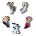 thumbnail image 1 of Crocs Jibbitz Frozen Disney Princess Character 5 Pack Shoe Charms | Jibbitz for Crocs, 1 of 3