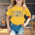thumbnail image 2 of Pyjamas pour Filles Taille 12 Shorts Camisole pour Tout-Petits Mode Décontractée Imprimé Col Rond Manches Courtes T-Shirt Haut, 2 of 4