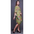 thumbnail image 2 of Bimba Kaftan de Plage à Fleurs, Paréo de Bikini, Robe Midi pour Femmes, Caftan Court - P-L, 2 of 5