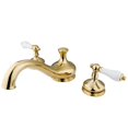 thumbnail image 1 of Kingston Brass Heritage Two Handle Roman Tub Filler, 1 of 1