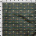 thumbnail image 3 of oneOone Cotton Cambric Fabric Floral Block Printed Craft Fabric BTY 56 Inch Wide, 3 of 4