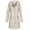 Z1-Beige-womens Veste de Pluie, variante sur Wiyuqeen Manteau de Pluie Long pour Femme avec Capuchon, Coupe-Vent Léger d'Extérieur, Veste de Pluie à Fermeture Éclair Complète, Imperméable, Manteau d'Automne avec Poche