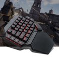thumbnail image 3 of Onehanded Keyboard RGB Blacklight Mechanical Keyboard With Macro Definition Function, 3 of 14