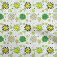 thumbnail image 1 of oneOone Tissu Flex Coton Blanc Matériel de Robe Médicale Tissu Imprimé Tissu au Mètre 40 Pouces de Large, 1 of 4