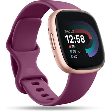 REQO Bracelet de Sport Compatible avec Fitbit Versa 4 Bands/Versa 3 Bands & Fitbit Sense Bands/Sense 2 Bands pour Femmes Hommes, Bracelet de Rechange Souple Accessoires pour Fitbit Sense/Sense 2/Versa 4/Versa 3 Watch