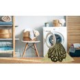 thumbnail image 2 of Ahgly Company Machine Washable Indoor Rectangle Transitional Midnight Gray Area Rugs, 5' x 7', 2 of 7