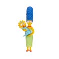 thumbnail image 4 of The Simpsons - 5 inch Marge Simpson Figure with Maggie, 4 of 5