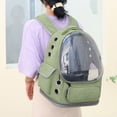 thumbnail image 5 of Large Space Cat Backpack for Travel and Outdoor Adventures Cat Backpack Breathable Transparent Design for Kitty Up to 15lbs for Hiking Camping and Outdoor Trips, 5 of 5