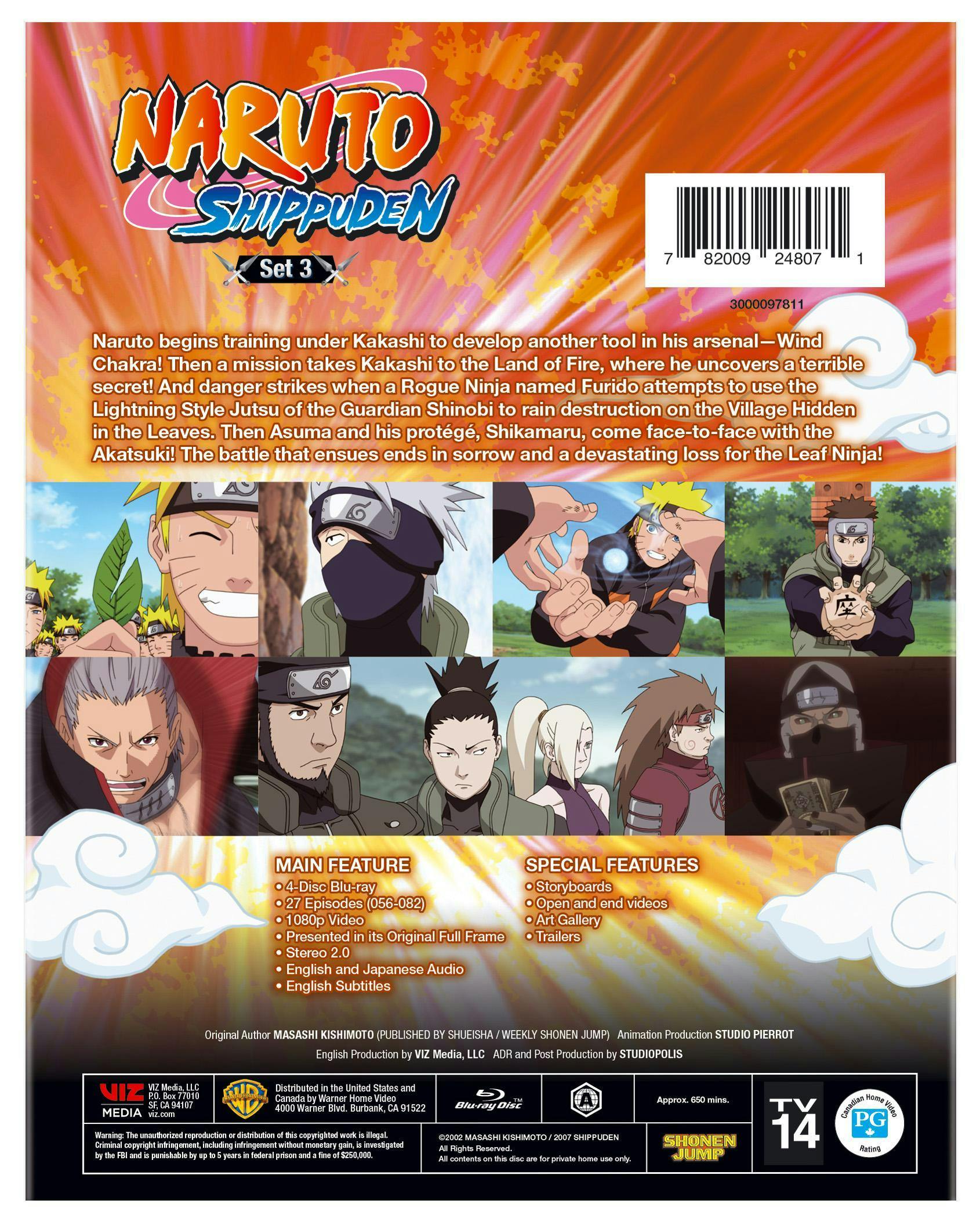 Naruto Shippuden Set 3 (Three) [Blu-ray] - Walmart.ca