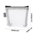 thumbnail image 4 of Birdeem Cosmetic Mesh Storage Bag Portable Travel Compact Lipstick Storage Bag Key Card Zipper Bag, 4 of 10