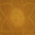thumbnail image 1 of Ahgly Company Tapis d'Intérieur Lavable en Machine Carré Acajou Brun, 8 Pieds Carré, 1 of 7