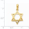 thumbnail image 2 of Pendentif Étoile de David en Or Jaune 14K, 2 of 2