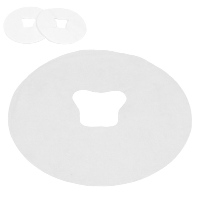 100Pcs Disposable Face Covers For Massage Soft Breathable Comfortable Skin Friendly Water Absorption Face Pillow Cover