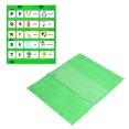 thumbnail image 4 of Classroom Pocket Chart, Combination Use Clear Pocket Chart 5 Rows  For School For Students For Activities Green, 4 of 8