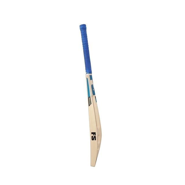 Fervor Spel Stunning Double Blade Scoop Design Kashmir Willow Cricket Bat For Gully | Size - Short Handle , Beige