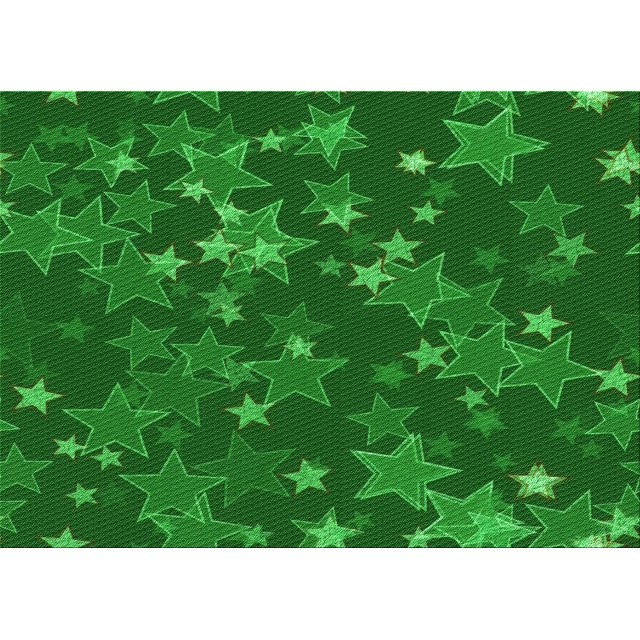 Ahgly Company Machine Washable Indoor Rectangle Transitional Dark Green Area Rugs, 5' x 7'