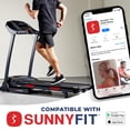 thumbnail image 4 of Sunny Health & Fitness Premium Folding Auto-Incline Smart Treadmill with Exclusive SunnyFit® App Enhanced Bluetooth Connectivity, 4 of 9