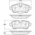 thumbnail image 3 of Stoptech 309.1309 Plaquettes de Frein Arrière Performance Cooper S pour 07-09 Mini, 3 of 4