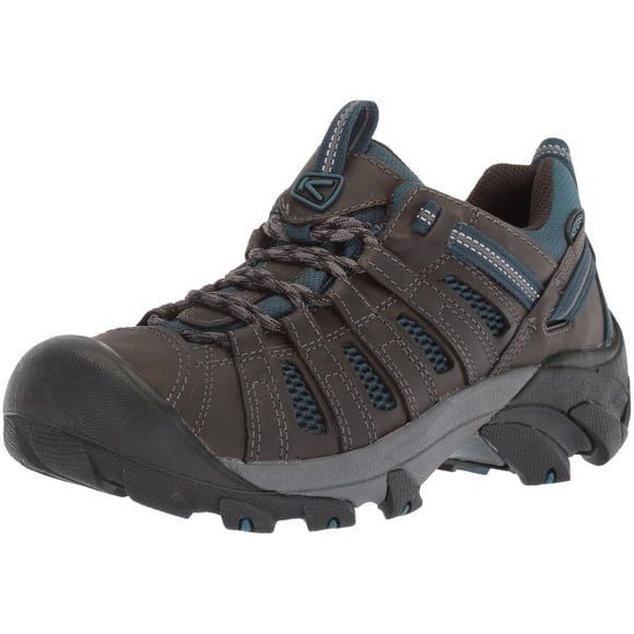 KEEN Men's Voyageur-M Hiking Shoe, Alcatraz/Legion Blue, 12 M US