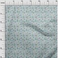 thumbnail image 3 of oneOone Rayon Light Blue Fabric Travel Sewing Material Print Fabric By The Yard 56 Inch Wide, 3 of 4