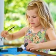 thumbnail image 3 of 2 Sets Spinning Top Launcher Set with Pull String Mechanism Blade Launcher Battling Burst String Launcher Battling Game Toy for Kids, 3 of 6