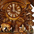 thumbnail image 3 of Horloge Coucou Groupe de Cerfs, 3 of 4