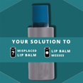 thumbnail image 4 of O-685 Grey Car Lipstick Holder Punch Free Mounting Storage Compact Organization Cosmetic Accessory, 4 of 6