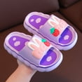 thumbnail image 4 of Qertyioot Girls Cute Slippers Soft Breathable Anti-Slip Bedroom Home Slippers Under $15, 4 of 4