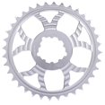 thumbnail image 1 of Plateau de Chaîne 36T, Alliage d'Aluminium Léger Dent Positive Négative Ronde pour Vélos de Route GXP, 1 of 7