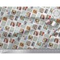 thumbnail image 2 of Soimoi Polyester Crepe Fabric Frames,Women & Dogs Patchwork Printed Fabric 1 Yard 42 Inch Wide, 2 of 3
